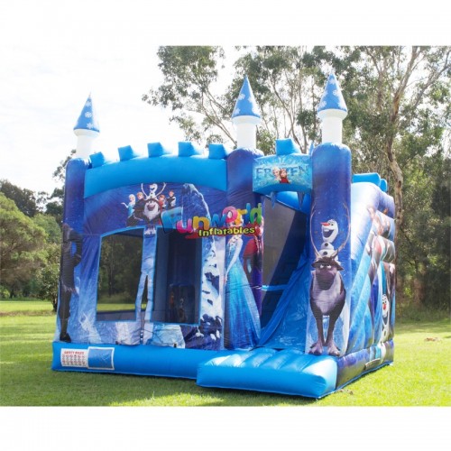 Elsa Bouncer Frozen House Jumping Bouncy Slide Inflatable Castle