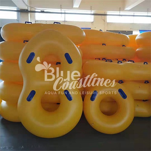 Giant Waterpark Inflatable Water Park Slide Single Tube Raft