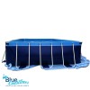 Steel Framework Swimming Pool With 1050x550x132cm