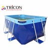 Metal Frame 132cm Plastic Water Pool