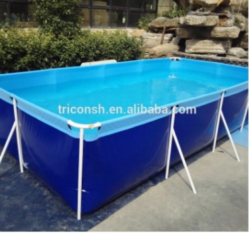 Factory Amusement Park Equipment Metal Frame Swimming Pool