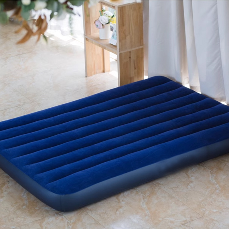 Customized air mattress foldable bed outdoor furniture straw beach mat beach bed camping bed foldable  inflatable mattress