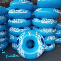 Giant Waterpark Inflatable Water Park Slide Single Tube Raft