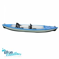 Classic PVC Inflatable Kayak 2 Person For River Travelling