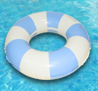 Wholesale Kids Inflatable Swimming Ring Float With Handle Anti Rollover Adult Inflatable Swim Ring