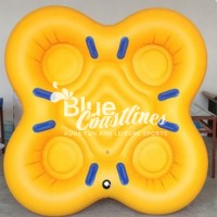 4 person Custom Inflatable Water Tube